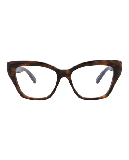 Pomellato Cat Eye-Frame Acetate Optical Frames Havana Havana Transparent (PM0120O-30014238-002)