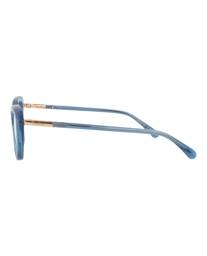 Pomellato Cat Eye-Frame Acetate Optical Frames Light Blue Light Blue Transparent (PM0112O-30012019-004)