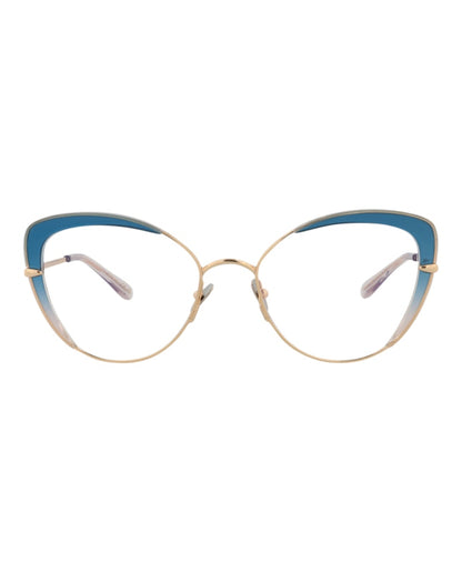 Pomellato Cat Eye-Frame Metal Optical Frames Gold Gold Transparent (PM0125O-30014246-002)