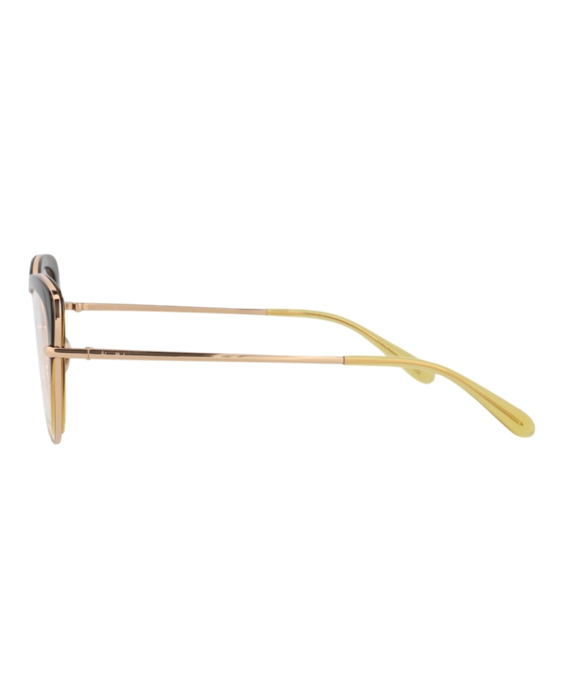 Pomellato Cat Eye-Frame Metal Optical Frames Gold Gold Transparent (PM0125O-30014246-003)