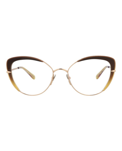 Pomellato Cat Eye-Frame Metal Optical Frames Gold Gold Transparent (PM0125O-30014246-003)