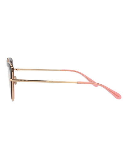 Pomellato Cat Eye-Frame Metal Optical Frames Gold Gold Transparent (PM0125O-30014246-004)