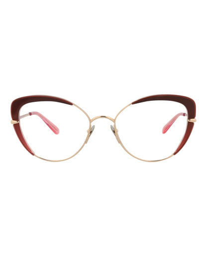 Pomellato Cat Eye-Frame Metal Optical Frames Gold Gold Transparent (PM0125O-30014246-004)