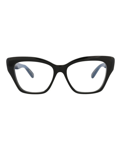 Pomellato Cat Eye-Frame Recycled Acetate Optical Frames Black Black Transparent (PM0120O-30014238-001)