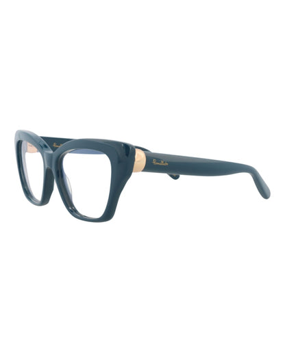 Pomellato Cat Eye-Frame Recycled Acetate Optical Frames Blue Blue Transparent (PM0120O-30014238-004)
