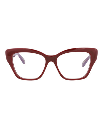 Pomellato Cat Eye-Frame Recycled Acetate Optical Frames Burgundy Burgundy Transparent (PM0120O-30014238-003)