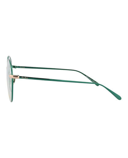 Pomellato Round-Frame Metal Optical Frames Blue Blue Transparent (PM0109O-30012020-003)