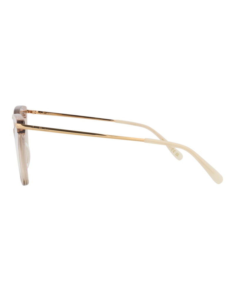 Pomellato Square-Frame Acetate Optical Frames Beige Gold Transparent (PM0094O-30010194-004)