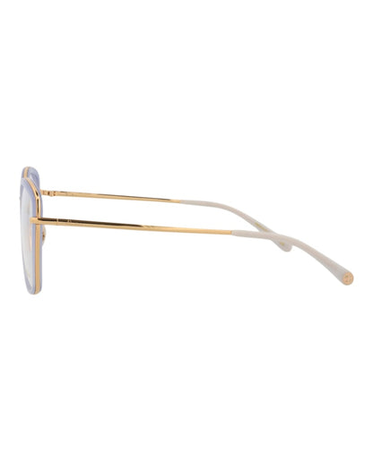 Pomellato Square-Frame Acetate Optical Frames Blue Gold Transparent (PM0085O-30008668-002)