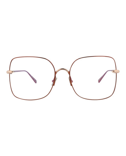 Pomellato Square-Frame Metal Optical Frames Brown Brown (PM0108O-30012013-003)