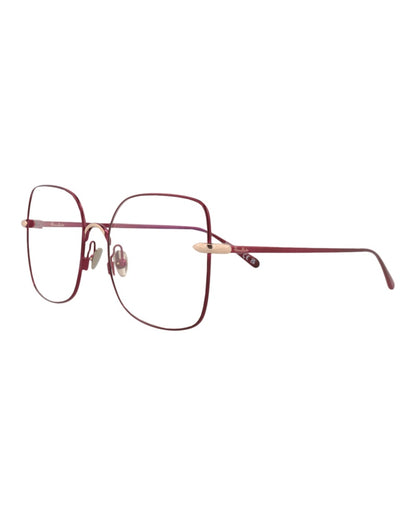Pomellato Square-Frame Metal Optical Frames Violet Violet Transparent (PM0108O-30012013-002)