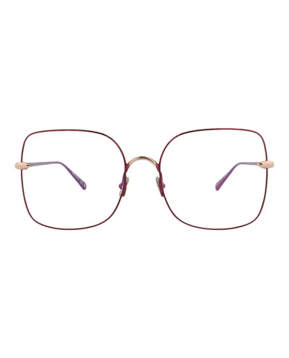Pomellato Square-Frame Metal Optical Frames Violet Violet Transparent (PM0108O-30012013-002)
