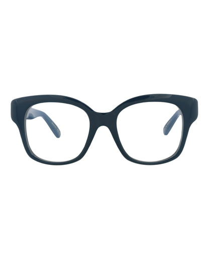 Pomellato Square-Frame Recycled Acetate Optical Frames Blue Blue Transparent (PM0121O-30014239-004)