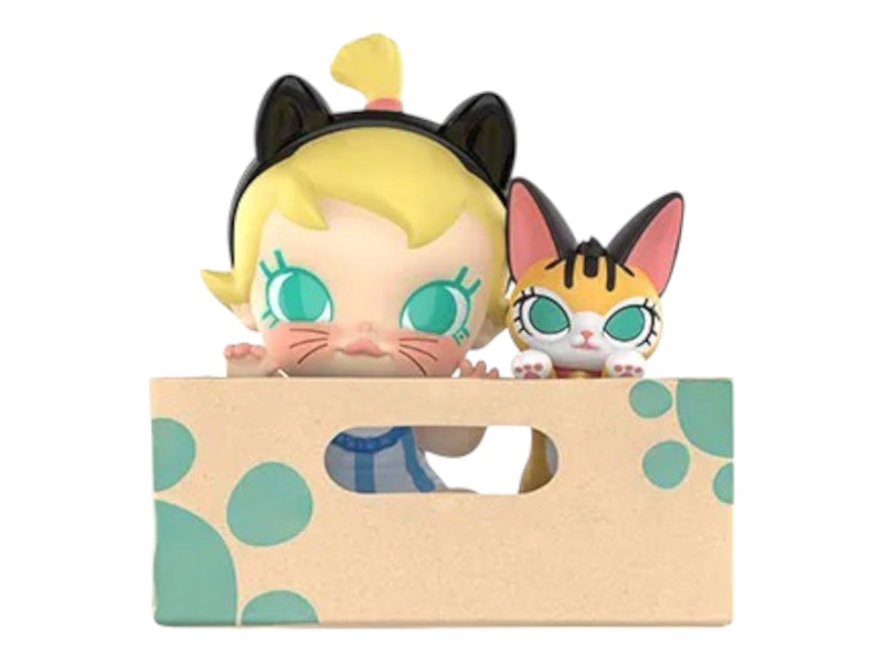 Pop Mart Baby Molly & Baby Tabby Series Paper Bag Obsession Figure