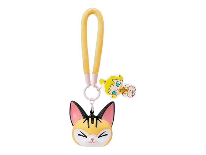Pop Mart Baby Molly & Baby Tabby Series Sneak a Bite Pinch Pendant