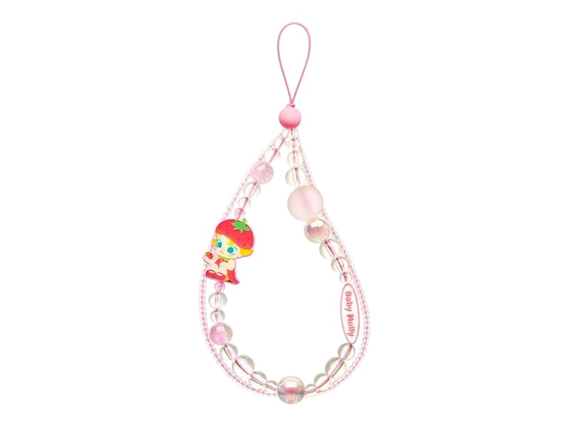 Pop Mart Baby Molly Fruity Aroma Series Strawberry Cutie Pie Phone Charm