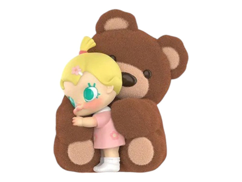 Pop Mart Baby Molly My Huggable Discovery Series A Bear Hug Figure