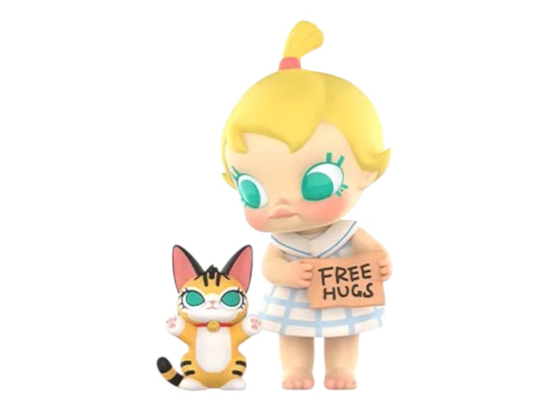 Pop Mart Baby Molly My Huggable Discovery Series A Free Hug Figure