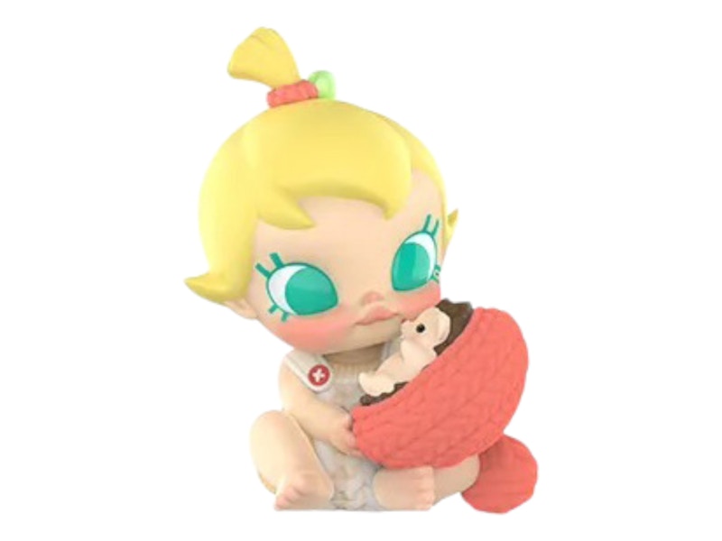 Pop Mart Baby Molly My Huggable Discovery Series Hug the Hedgehog Figure