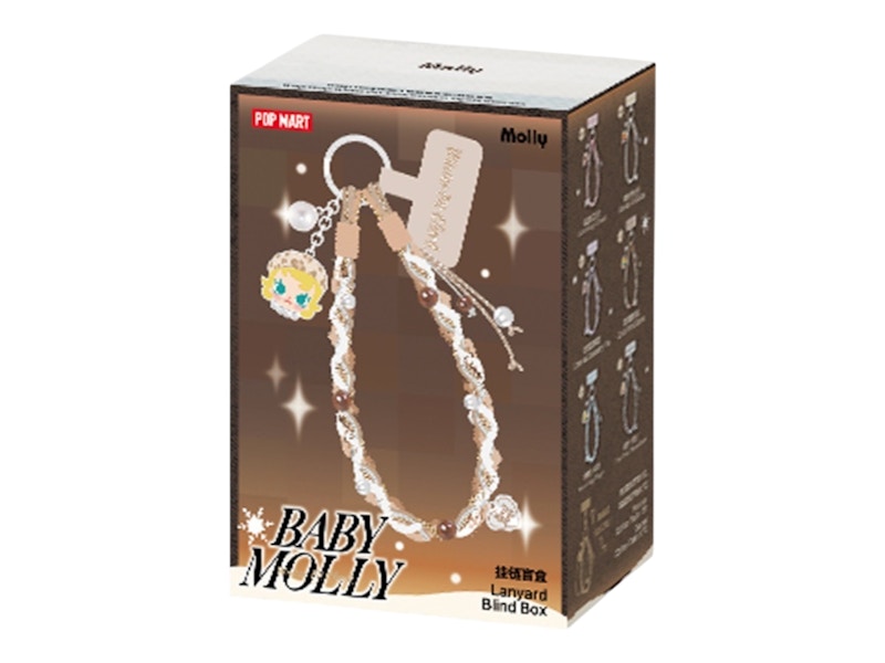 Pop Mart Baby Molly Winter Fit Check Series Lanyard Single Blind Box