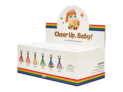 Pop Mart CRYBABY CHEER UP, BABY! Series Plush Pendant Sealed Case (6 Blind Box)