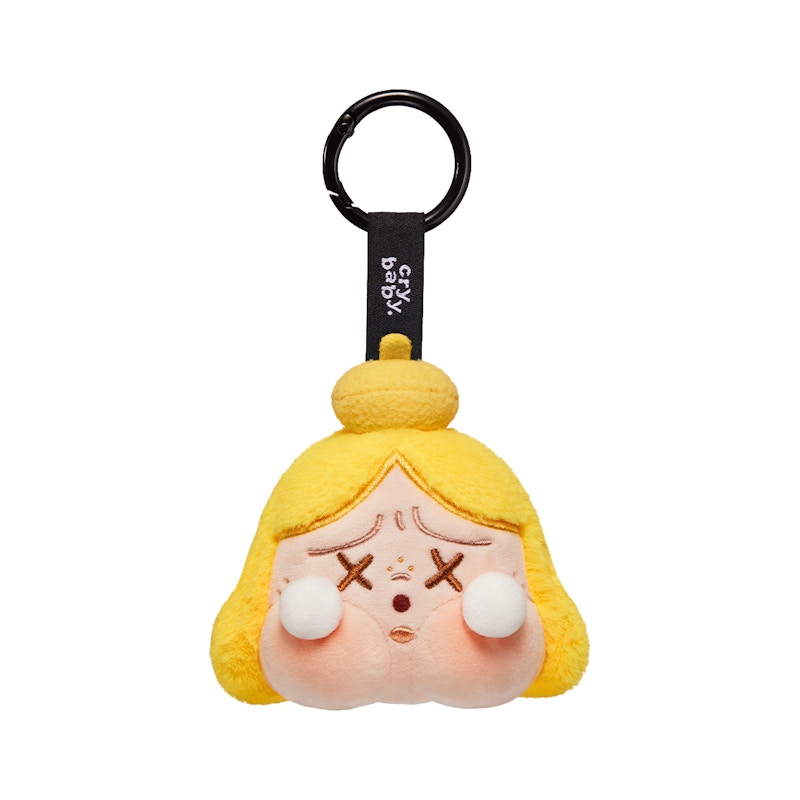 Pop Mart CRYBABY CHEER UP, BABY! Series Plush Pendant Yellow