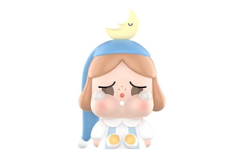 Pop Mart CRYBABY Crying to the Moon Sitting Series The Moon Catcher (Mini) Figure
