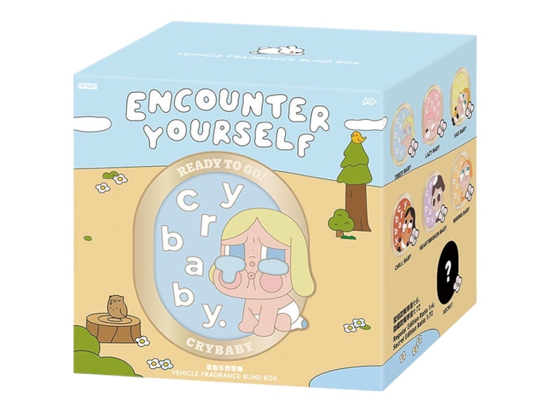 Pop Mart CRYBABY Encounter Yourself Series Vehicle Fragrance Single Blind Box