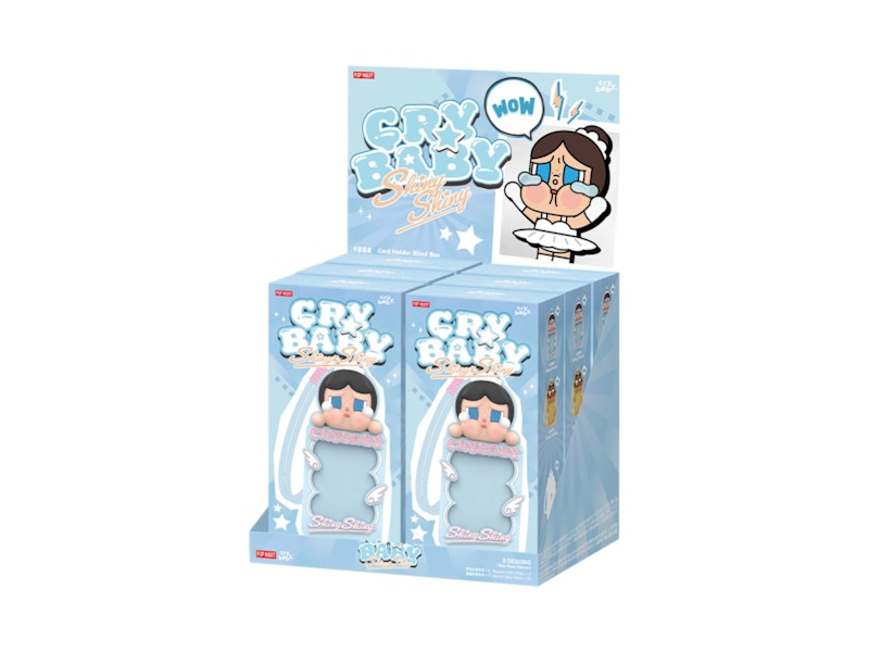 Pop Mart CRYBABY SHINY SHINY Series Card Holder Sealed Case (6 Blind Box)
