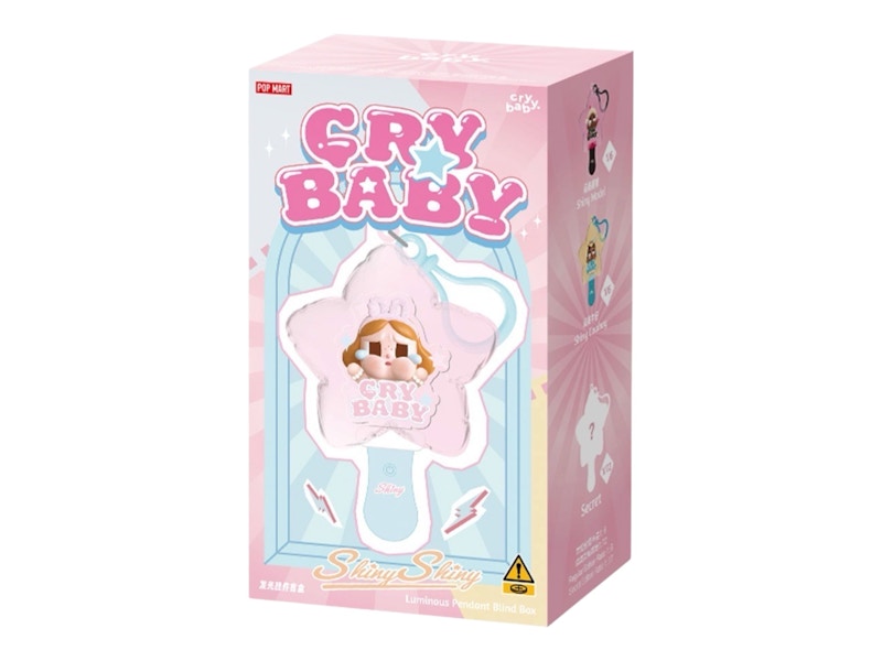 Pop Mart CRYBABY SHINY SHINY Series Luminous Pendant Single Blind Box