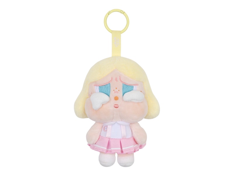 Pop Mart CRYBABY Sunset Concert Series Pink White Plush Pendant