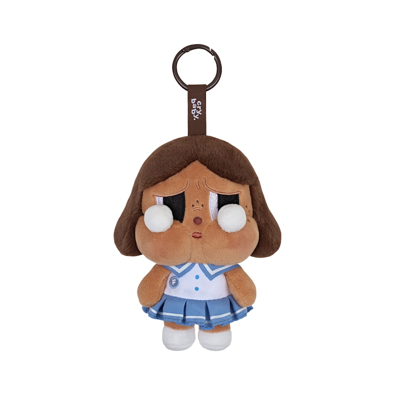 Pop Mart CRYBABY Sunset Concert Series Plush Pendant Purplish Blue