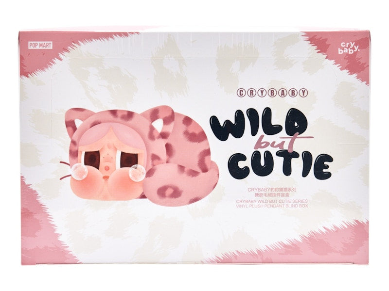 Pop Mart CRYBABY Wild but Cutie Series Vinyl Plush Pendant Sealed Case (6 Blind Box)