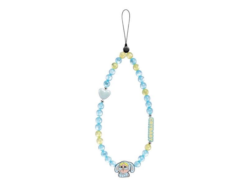 Pop Mart CRYBABY x Powerpuff Girls Series Bubble Bunny Phone Charm