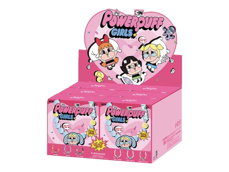 Pop Mart CRYBABY x Powerpuff Girls Series Phone Charm Sealed Case (6 Blind Box)