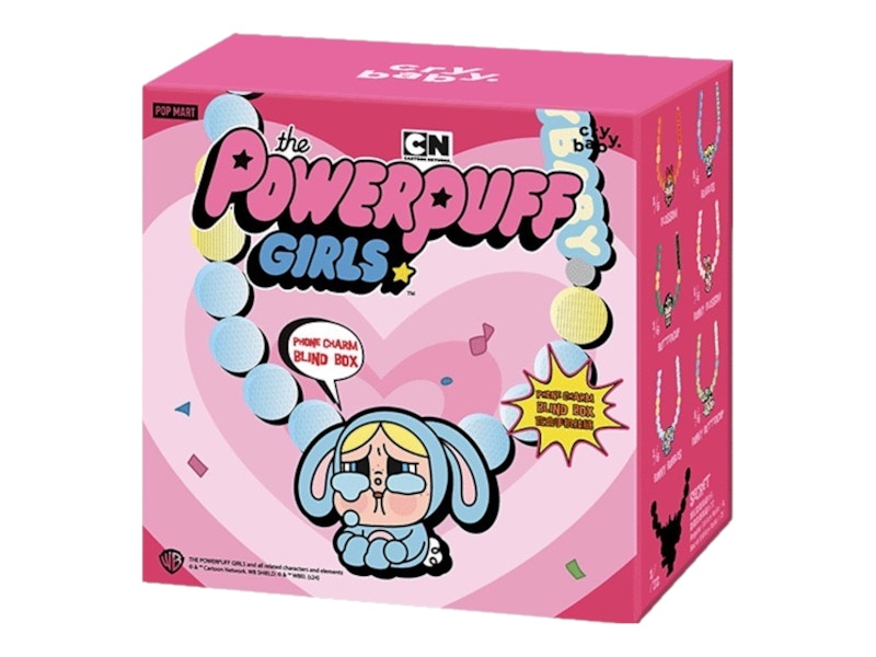 Pop Mart CRYBABY x Powerpuff Girls Series Phone Charm Single Blind Box