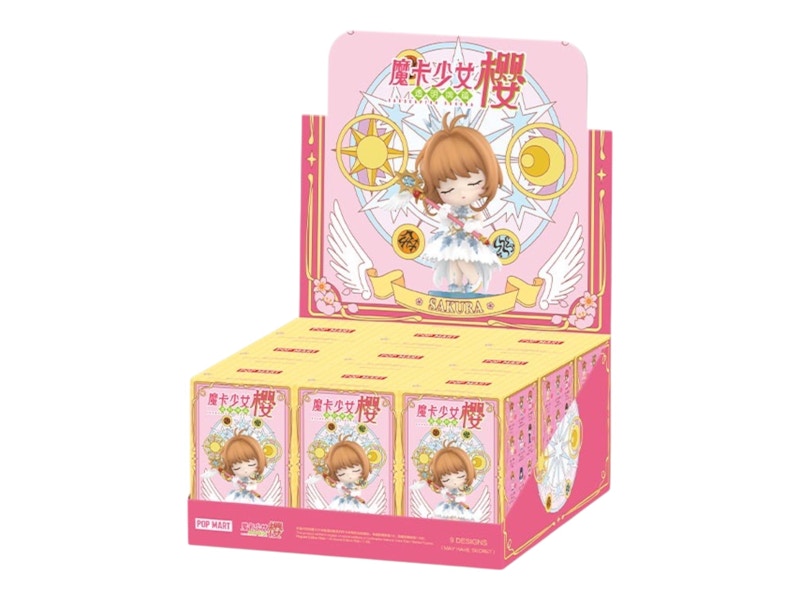 Pop Mart Cardcaptor Sakura Clear Card Series Figures Sealed Case (9 Blind Box)