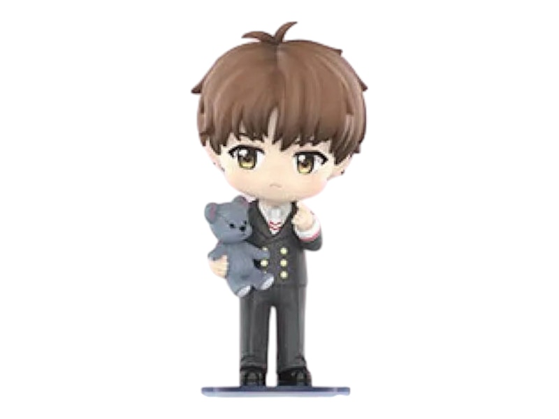 Pop Mart Cardcaptor Sakura Clear Card Series Syaoran School Uniform Figure