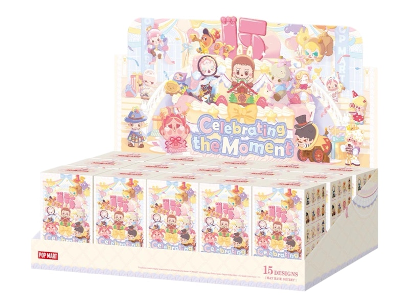 Pop Mart Celebrating the Moment POP MART 15th Anniversary Series Figures Sealed Case (15 Blind Boxes)