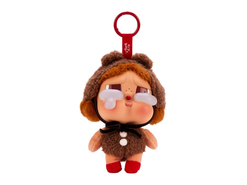 Pop Mart CryBaby Crying Again Series Love Makes Us Cry Vinyl Face Plush