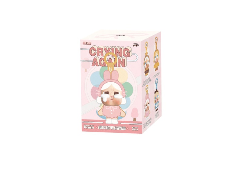 Pop Mart CryBaby Crying Again Series Vinyl Face Plush Single Blind Box