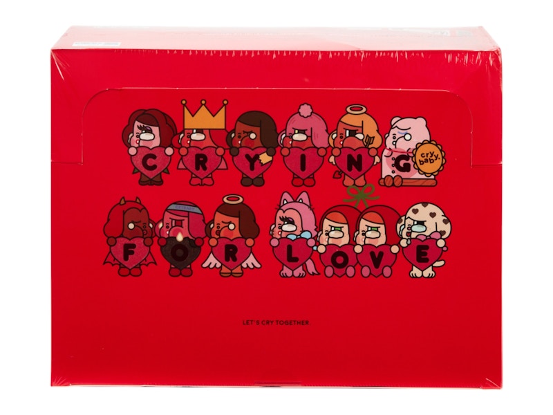 Pop Mart CryBaby Crying For Love Series Figures Sealed Case (12 Blind Box)