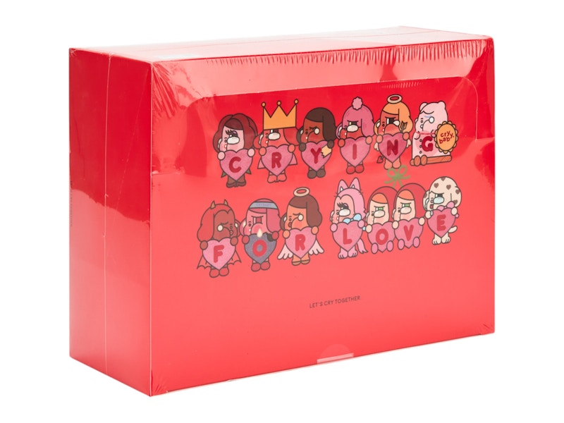 Pop Mart CryBaby Crying For Love Series Figures Sealed Case (12 Blind Box)