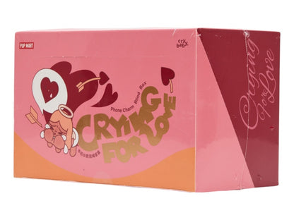Pop Mart CryBaby Crying For Love Series Phone Charm Sealed Case (6 Blind Box)