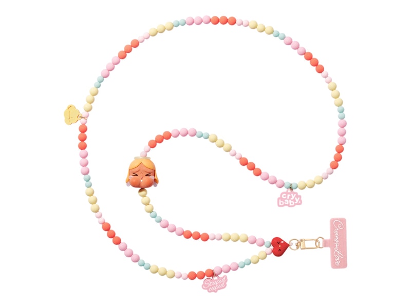 Pop Mart CryBaby Crying For Love Series Stupid Cupid Phone Charm