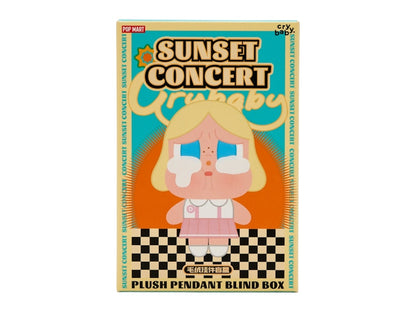 Pop Mart CryBaby Sunset Concert Series Plush Pendant Single Blind Box