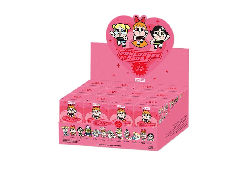 Pop Mart CryBaby x Powerpuff Girls Series Vinyl Figures  Sealed Case (12 Blind Box)