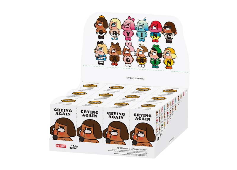 Pop Mart Crybaby Crying Again Series Figure Sealed Case (12 Blind Box)