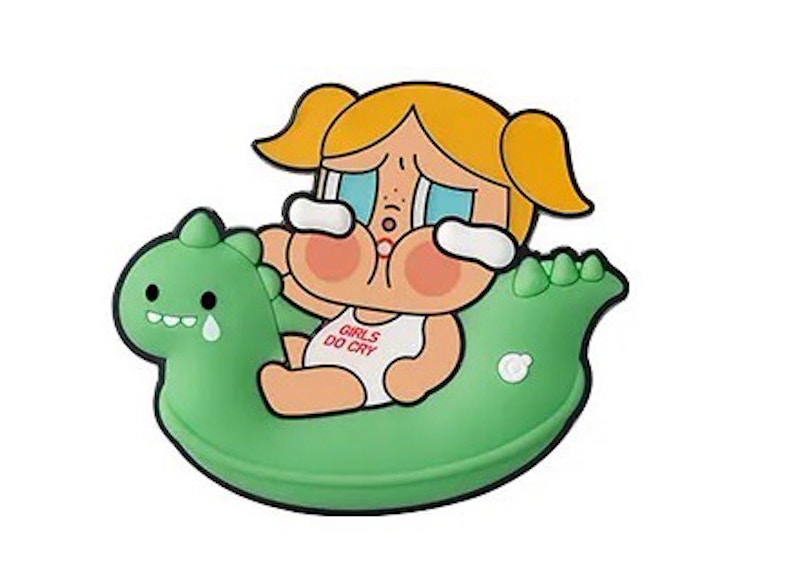Pop Mart Crybaby Vacation Mode On Series Glug-Glug Fridge Magnet