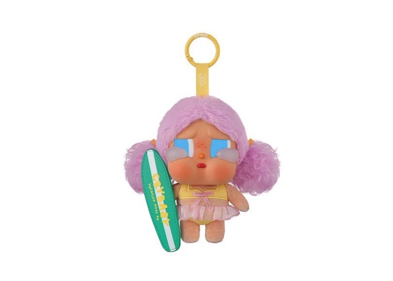 Pop Mart Crybaby Vacation Mode On Series Let’s Surf Vinyl Plush Pendant